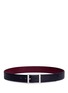 Main View - Click To Enlarge - PAUL SMITH - Reversible saffiano leather belt