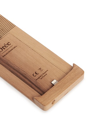 Detail View - Click To Enlarge - ORÉE - iPhone 6 Qi receiver wooden shell case