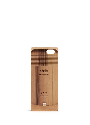 Main View - Click To Enlarge - ORÉE - iPhone 6 Qi receiver wooden shell case