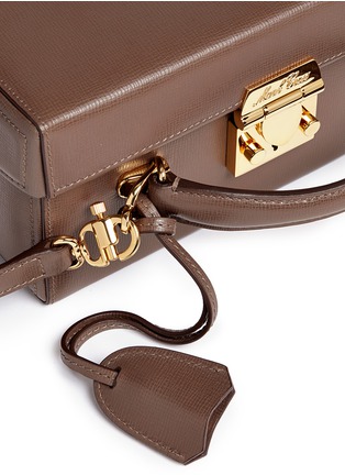 Detail View - Click To Enlarge - MARK CROSS - 'Grace Box' large saffiano leather trunk