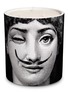 Main View - Click To Enlarge - FORNASETTI - La Femme Aux Moustaches large scented candle 1.9kg