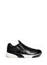 Main View - Click To Enlarge - ASH - 'Set' embossed leather slip-on sneakers
