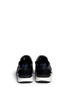 Back View - Click To Enlarge - ASH - 'Hop' lizard embossed suede leather sneakers