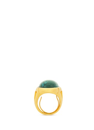 Figure View - Click To Enlarge - KENNETH JAY LANE - Glass stone bezel ring
