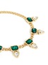 Detail View - Click To Enlarge - KENNETH JAY LANE - Crystal stone curb chain necklace