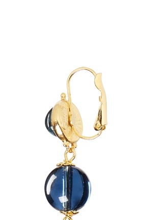 Back View - Click To Enlarge - KENNETH JAY LANE - Stone drop earrings