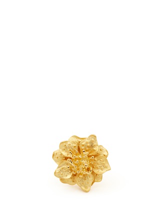 Main View - Click To Enlarge - KENNETH JAY LANE - Oversize flower ring