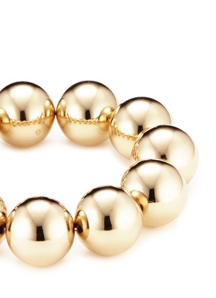 Detail View - Click To Enlarge - KENNETH JAY LANE - Oversize sphere bead bracelet