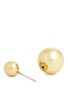 Detail View - Click To Enlarge - KENNETH JAY LANE - Double sphere earrings