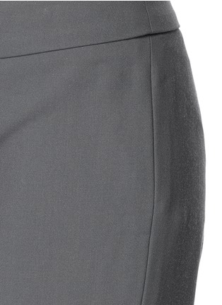 Detail View - Click To Enlarge - ARMANI COLLEZIONI - Wool suiting fabric pants