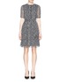 Main View - Click To Enlarge - ARMANI COLLEZIONI - Mist dot print chiffon dress