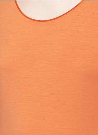 Detail View - Click To Enlarge - ARMANI COLLEZIONI - Stretch jersey tank top