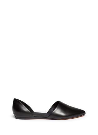 Main View - Click To Enlarge - VINCE - Nina' leather d'Orsay flats