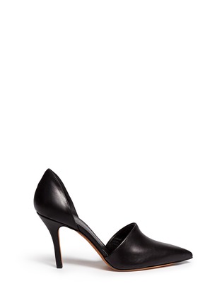 Main View - Click To Enlarge - VINCE - 'Claire' leather d'Orsay pumps