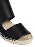 Detail View - Click To Enlarge - VINCE - 'Spencer' leather espadrille wedge sandals