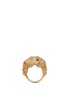 Back View - Click To Enlarge - ALEXANDER MCQUEEN - Crystal filigree dome ring