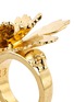 Detail View - Click To Enlarge - ALEXANDER MCQUEEN - Lotus flower ring