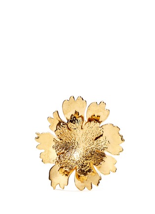Main View - Click To Enlarge - ALEXANDER MCQUEEN - Lotus flower ring