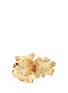 Main View - Click To Enlarge - ALEXANDER MCQUEEN - Lotus flower two finger ring