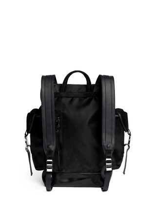 Back View - Click To Enlarge - NEIL BARRETT - 'Port Louis' dégradé leather backpack