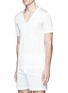 Figure View - Click To Enlarge - ZIMMERLI - 252 Royal Classic' V-neck jersey undershirt