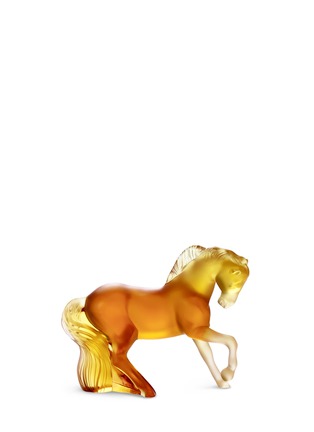 Main View - Click To Enlarge - LALIQUE - Mistral crystal horse sculpture