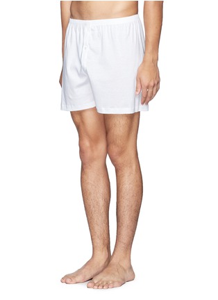Figure View - Click To Enlarge - ZIMMERLI - '220 Business Class' jersey boxers