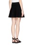 Back View - Click To Enlarge - THEORY - Doreene flare skirt