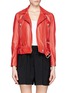 Main View - Click To Enlarge - ACNE STUDIOS - 'Mape' belted leather jacket 
