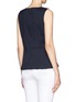 Back View - Click To Enlarge - THEORY - 'Jinelle' peplum sleeveless top
