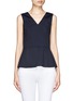 Main View - Click To Enlarge - THEORY - 'Jinelle' peplum sleeveless top