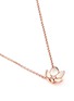 Figure View - Click To Enlarge - SHAUN LEANE - Cherry blossom pendant diamond necklace