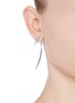 Figure View - Click To Enlarge - SHAUN LEANE - Large silver hook earrings