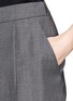 Detail View - Click To Enlarge - ALEXANDER WANG - Pleat front shorts
