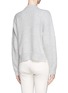 Back View - Click To Enlarge - SACAI LUCK - Cable knit angora wool sweater