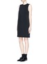 Figure View - Click To Enlarge - ALEXANDER WANG - High slit layer shift dress