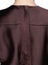 Detail View - Click To Enlarge - ALEXANDER WANG - Back fringe twill top