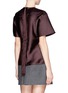 Back View - Click To Enlarge - ALEXANDER WANG - Back fringe twill top