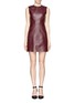 Main View - Click To Enlarge - T BY ALEXANDER WANG - Lambskin leather shift dress