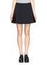 Main View - Click To Enlarge - RAG & BONE - Montrose leather panel A-line skirt