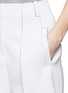 Detail View - Click To Enlarge - T BY ALEXANDER WANG - Double faced pleat shorts