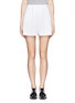 Main View - Click To Enlarge - T BY ALEXANDER WANG - Double faced pleat shorts