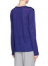 Back View - Click To Enlarge - T BY ALEXANDER WANG - Linen silk-jersey T-shirt