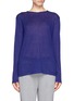 Main View - Click To Enlarge - T BY ALEXANDER WANG - Linen silk-jersey T-shirt