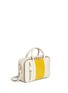Front View - Click To Enlarge - SEE BY CHLOÉ - 'Harriet' suede panel leather crossbody bag