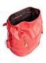 Detail View - Click To Enlarge - SEE BY CHLOÉ - 'Cherry' leather bucket backpack