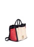 Front View - Click To Enlarge - SEE BY CHLOÉ - Nellie large colourblock leather tote