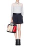 Figure View - Click To Enlarge - SEE BY CHLOÉ - Nellie large colourblock leather tote