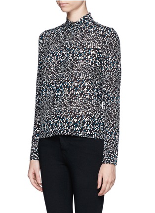 Front View - Click To Enlarge - OPENING CEREMONY - Mirrorball print silk shirt