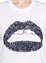 Detail View - Click To Enlarge - MARKUS LUPFER - Lara lip sequin T-shirt